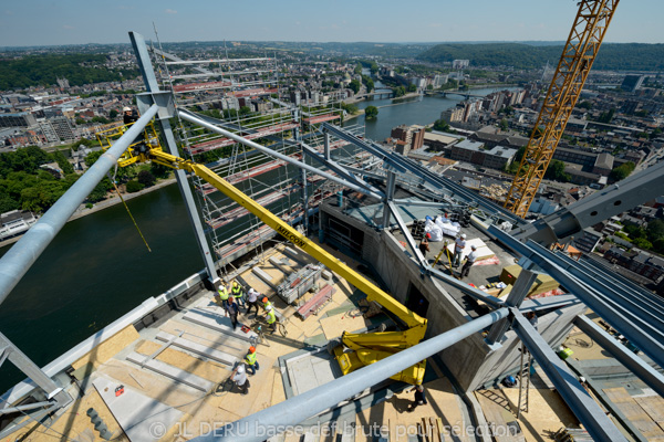 tour des finances à Liège